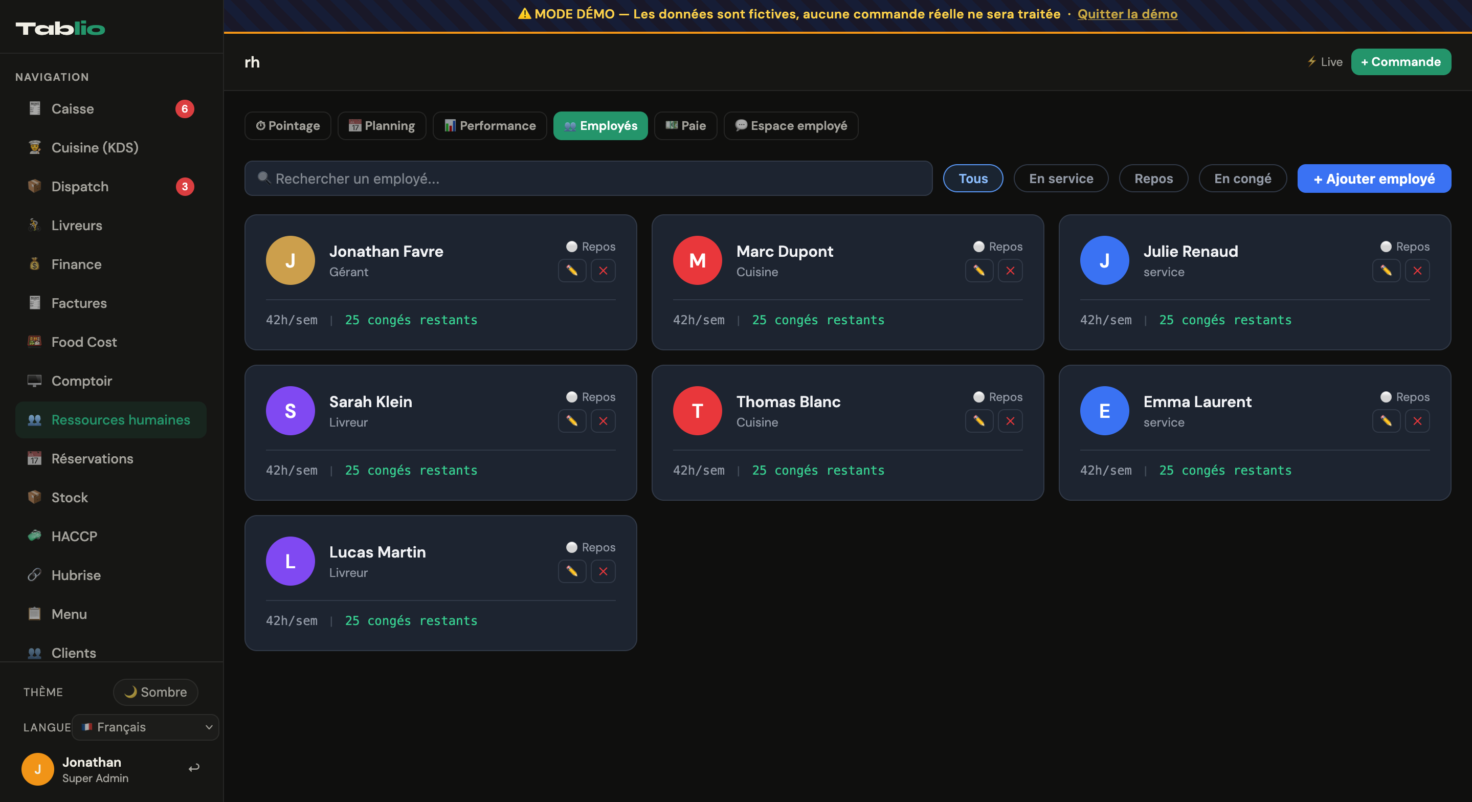 Tablio crm